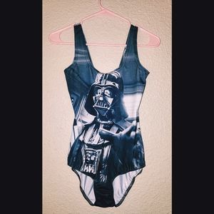 Darth Vader onesie